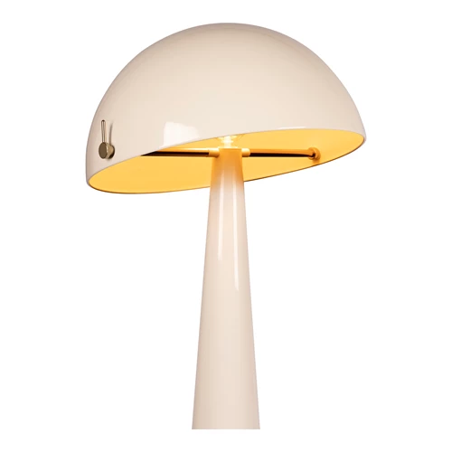 Lucide BARONE - Floor lamp - Ø 52,6 cm - 1xE27 - Cream | Vibes - detail 1